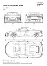 Audi R8 Spyder V10 2016 года (WW)
